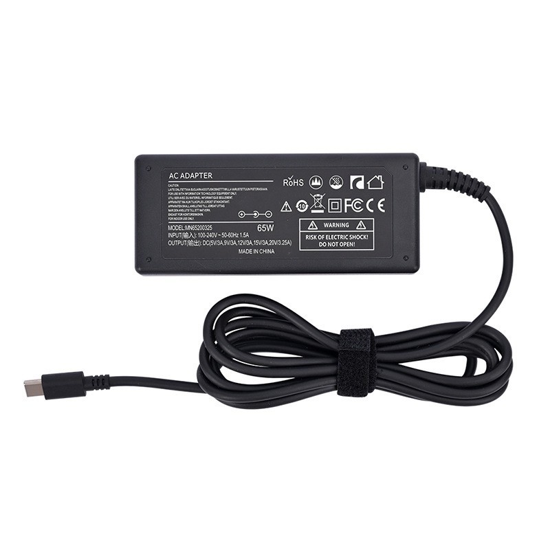65W Type-c Laptop Power Adapter Fast Charging